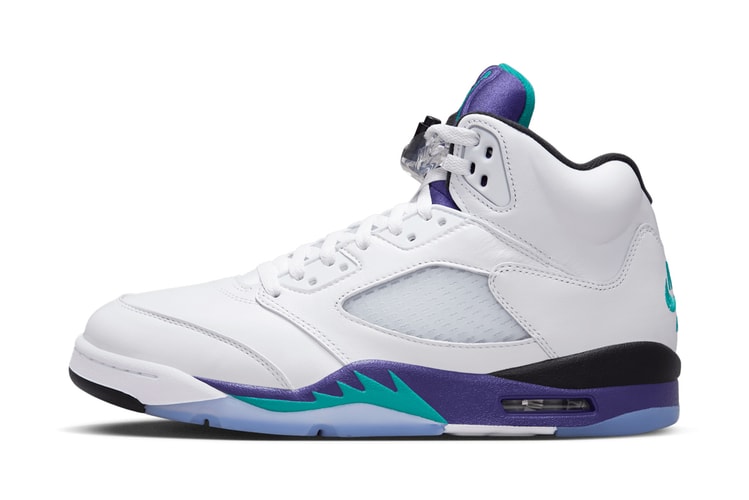 Official Look at This Year's Air Jordan 5 "Grape"