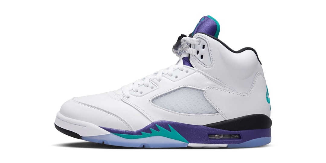 Official Look at This Year's Air Jordan 5 "Grape"