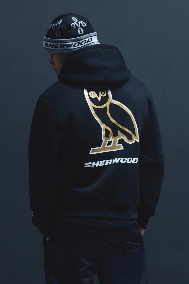 Drake's OVO Goes Bar Down With Its Latest Sherwood Winter 2025 Collaboration shinny collection