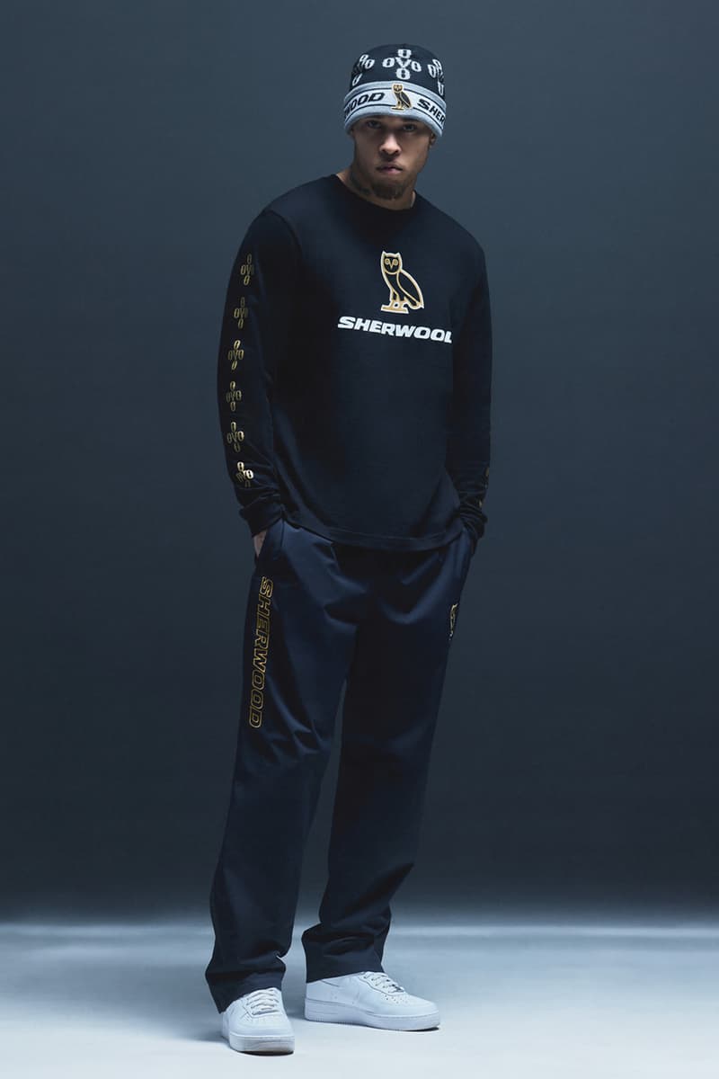 Drake's OVO Goes Bar Down With Its Latest Sherwood Winter 2025 Collaboration shinny collection