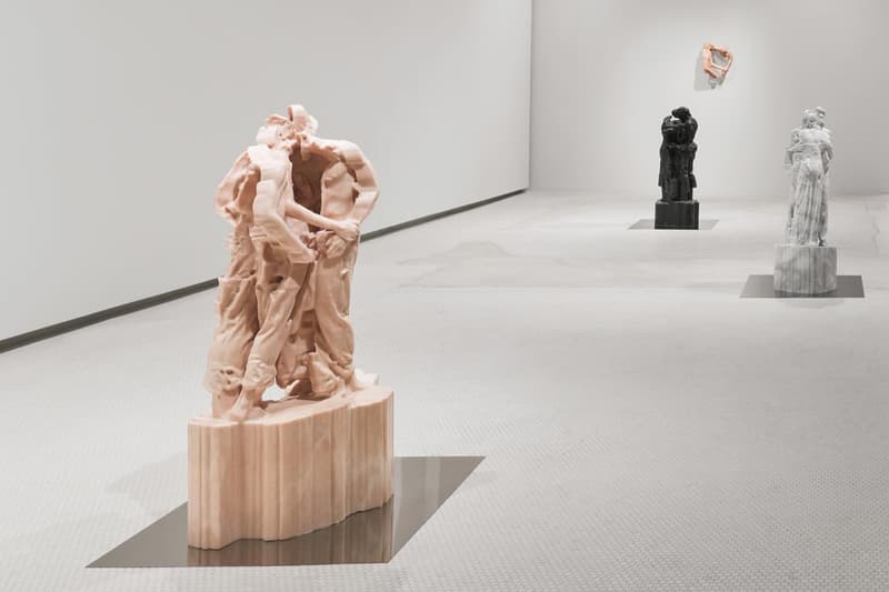 Miles Greenberg 'Desire Path' Exhibition Salon 94 New York Marble Art Artworks