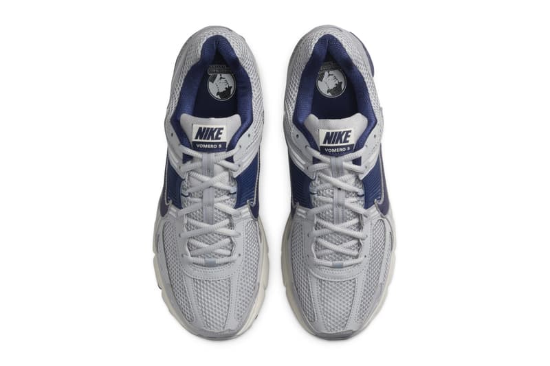 Nike Zoom Vomero 5 yankees Vast Grey blue Void FB9149-003 Release Info