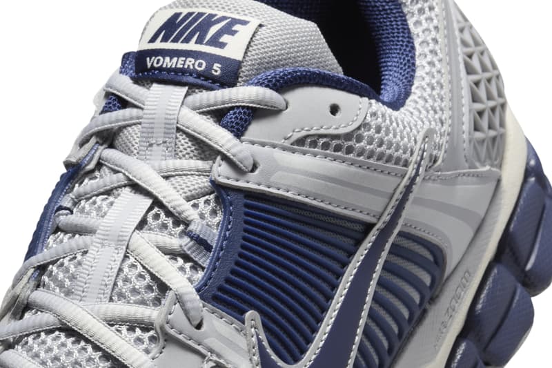 Nike Zoom Vomero 5 yankees Vast Grey blue Void FB9149-003 Release Info