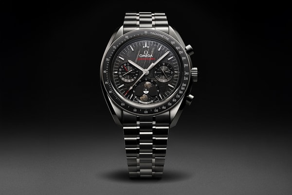 OMEGA Speedmaster Moonphase Meteorite Release Info Co-Axial Master Chronometer Calibre 9914