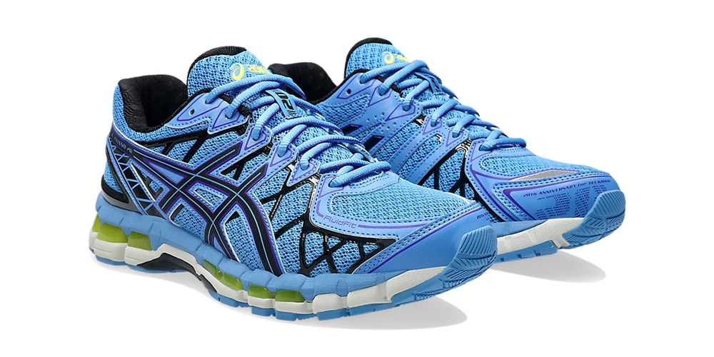 ASICS GEL-KAYANO 20 Surfaces in "Blue Neptune"