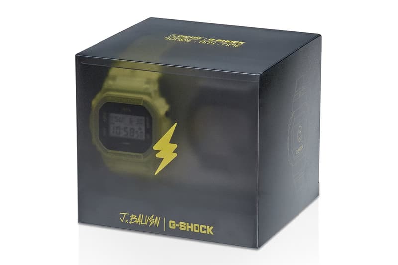 J Balvin Unveils First Ever G-Shock Collaboration G-Shock DWE-5600JB-1A9 “Time Matters” box set collab colombia colombian prince of reggaeton best selling latin artist