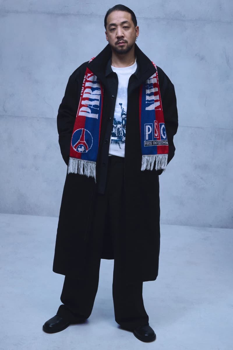 Jordan Wings Teams Back Up With Paris Saint-Germain collab soccer football lookbook collection psg fashion week nike brand