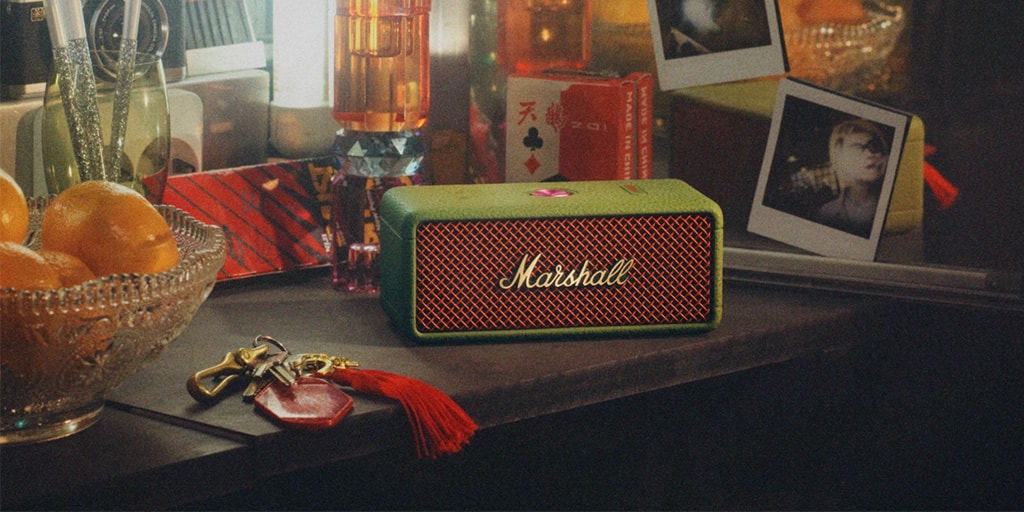 Marshall is Marking the Lunar New Year with a Special Edition Emberton III Speaker