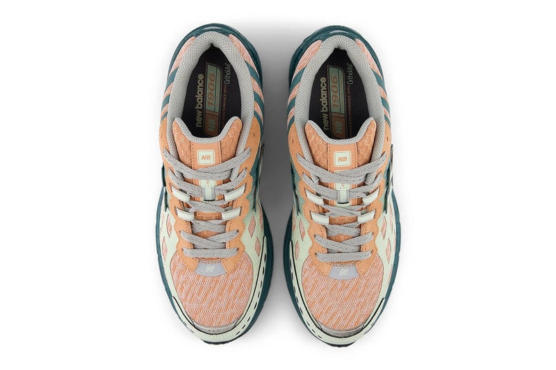 Official Look New Balance 1906W "New Spruce/Light Sparrow" natural mint nb release model dad shoe multi-color U1906WFB