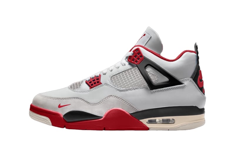 jordan 4 white red