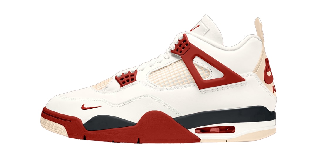 The Nigel Sylvester x Air Jordan 4 "Sail/Cinnabar" Is Expected to Drop Next Year