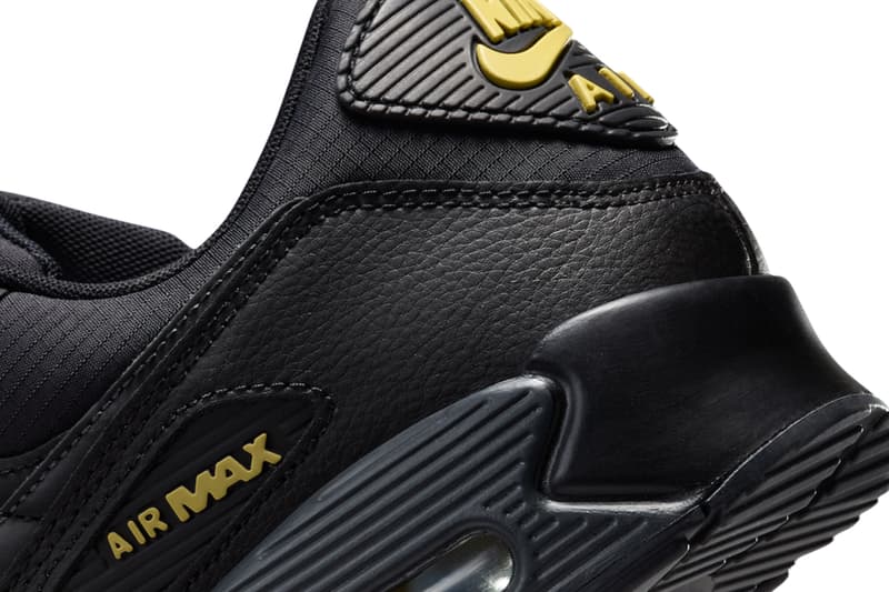 Nike Air Max 90 Black Buff Gold IB7680-001 Release Info