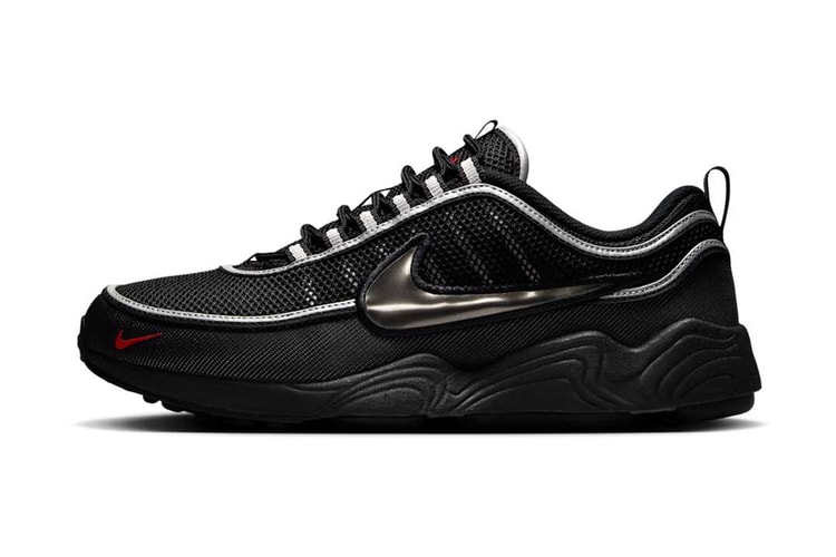 Nike's Air Zoom Spiridon Returns with Sleek "Black/Metallic Silver” Colorway