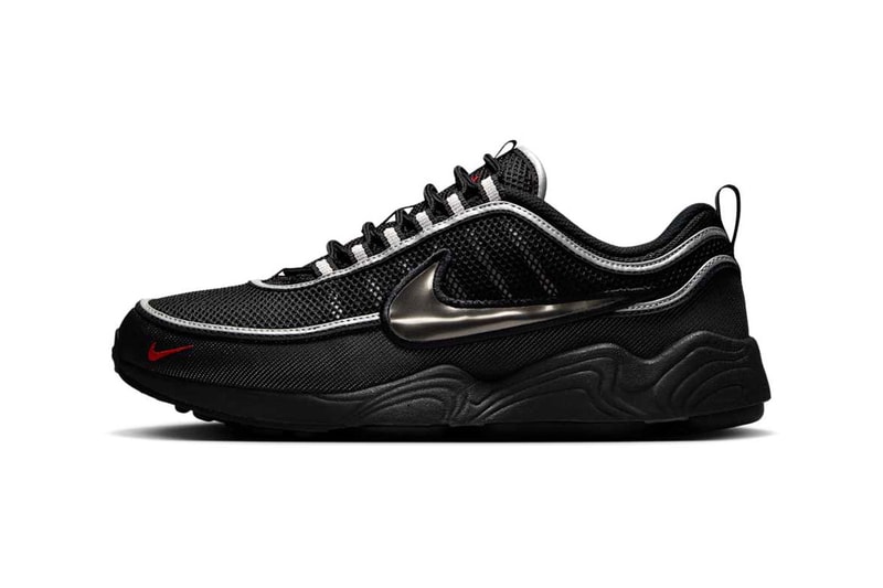 Nike Air Zoom Spiridon "Black/Metallic Silver” HF9117-002 Release Info
