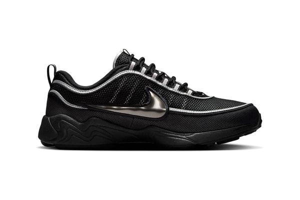 Nike Air Zoom Spiridon "Black/Metallic Silver” HF9117-002 Release Info