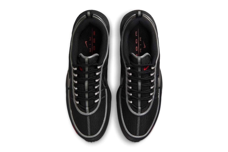 Nike Air Zoom Spiridon "Black/Metallic Silver” HF9117-002 Release Info