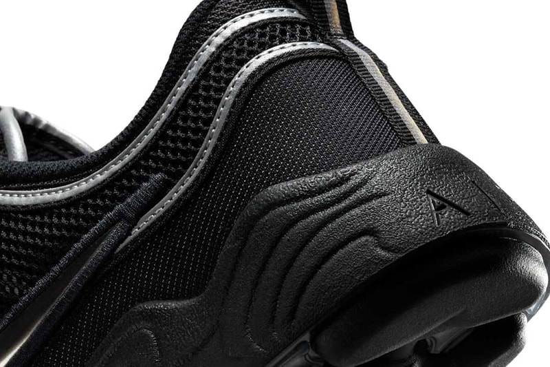 Nike Air Zoom Spiridon "Black/Metallic Silver” HF9117-002 Release Info