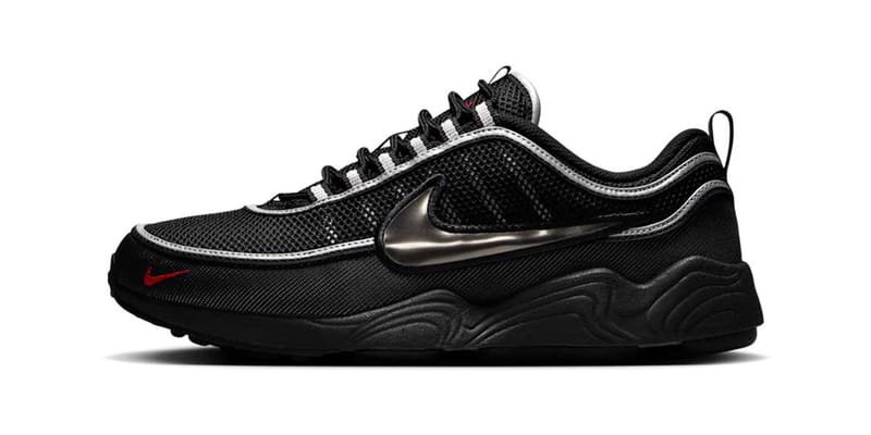 nike air zoom spiridon all black