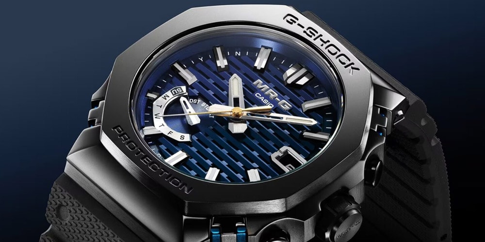 Casio Unveils MRG-B2100 With Striking "Blue Ink" Dial