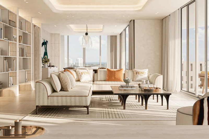 Fendi Casa Reveals New Luxury Condo Complex Project in South Florida miami 2027 