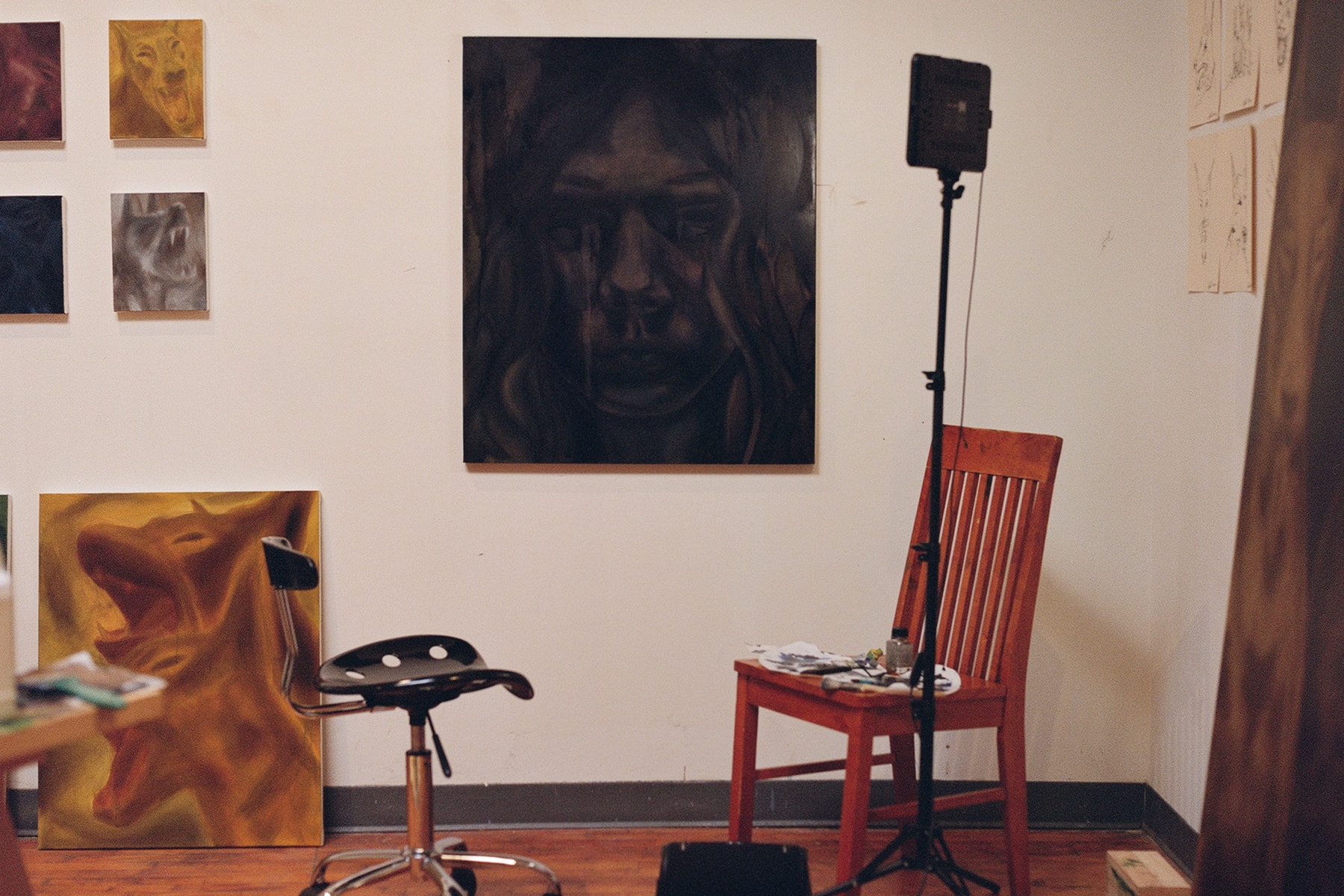 leyla fischer interview hypeart visits artist exhibitions spotlights