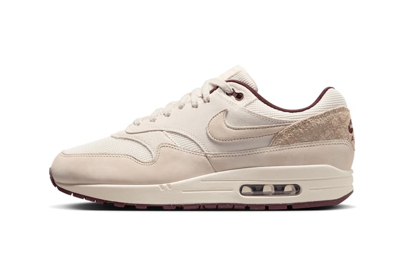 Nike Air Max 1 Sail Burgundy Crush HF8127-100 Release Info date store list buying guide photos price