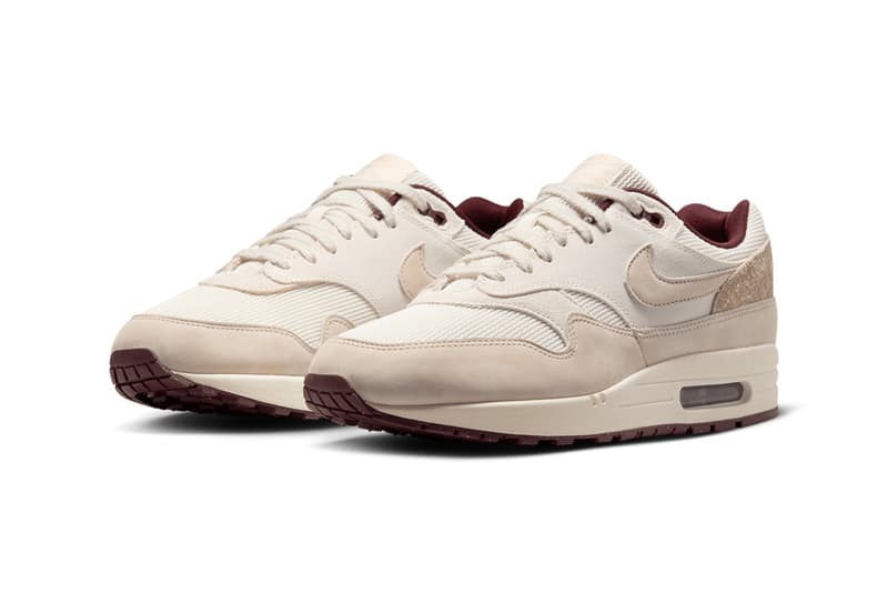 Nike Air Max 1 Sail Burgundy Crush HF8127-100 Release Info date store list buying guide photos price