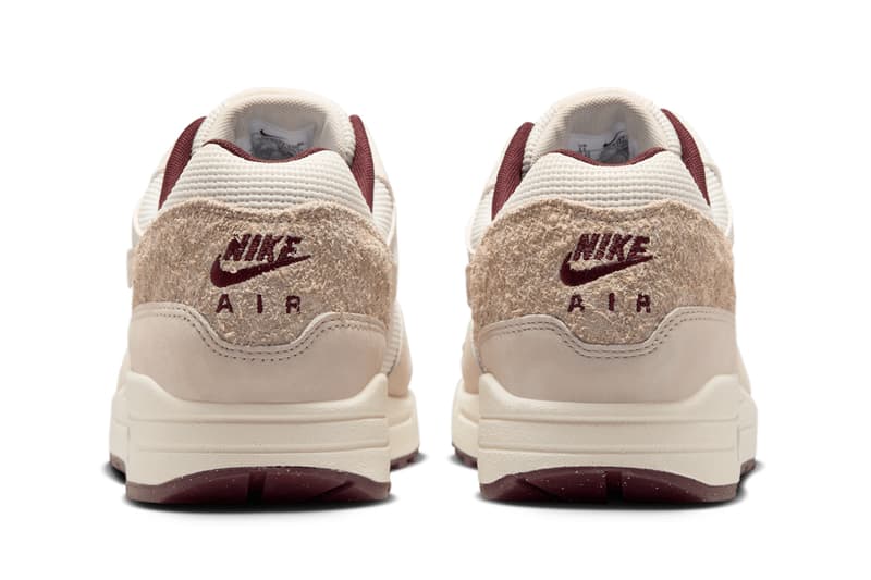 Nike Air Max 1 Sail Burgundy Crush HF8127-100 Release Info date store list buying guide photos price