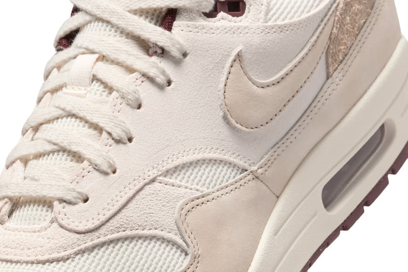 Nike Air Max 1 Sail Burgundy Crush HF8127-100 Release Info date store list buying guide photos price