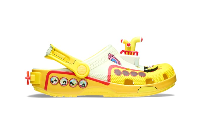 The Beatles Crocs Classic Clog yellow submarine 210895-90H 210893-90H Release Info