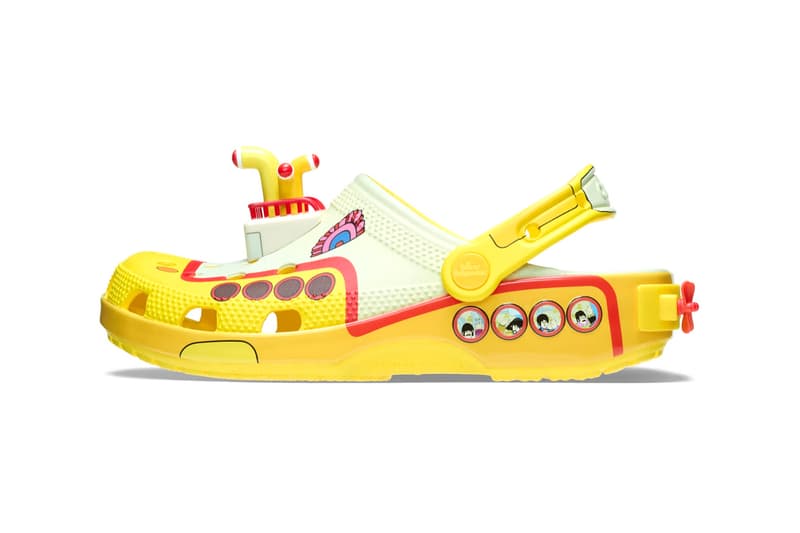 The Beatles Crocs Classic Clog yellow submarine 210895-90H 210893-90H Release Info