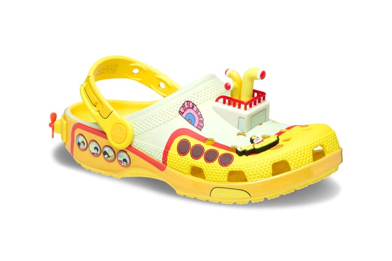 The Beatles Crocs Classic Clog yellow submarine 210895-90H 210893-90H Release Info