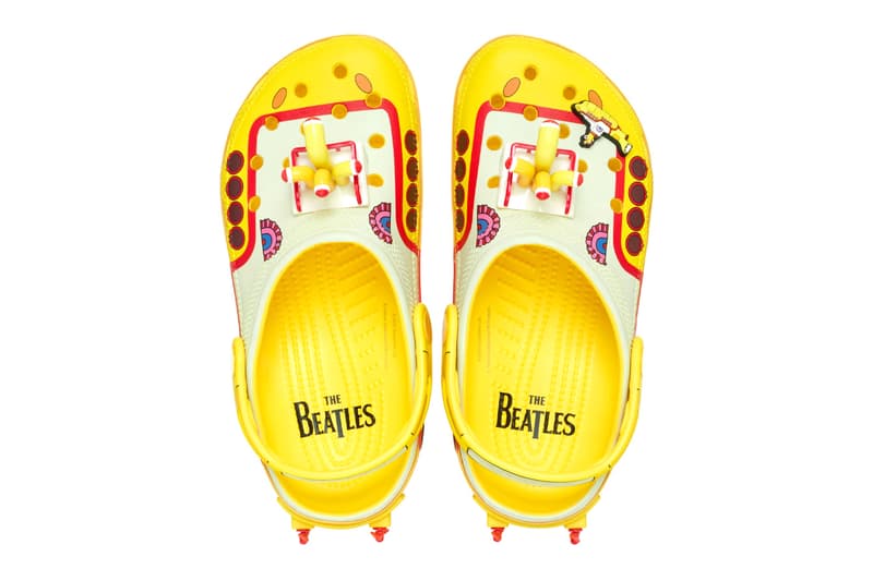 The Beatles Crocs Classic Clog yellow submarine 210895-90H 210893-90H Release Info