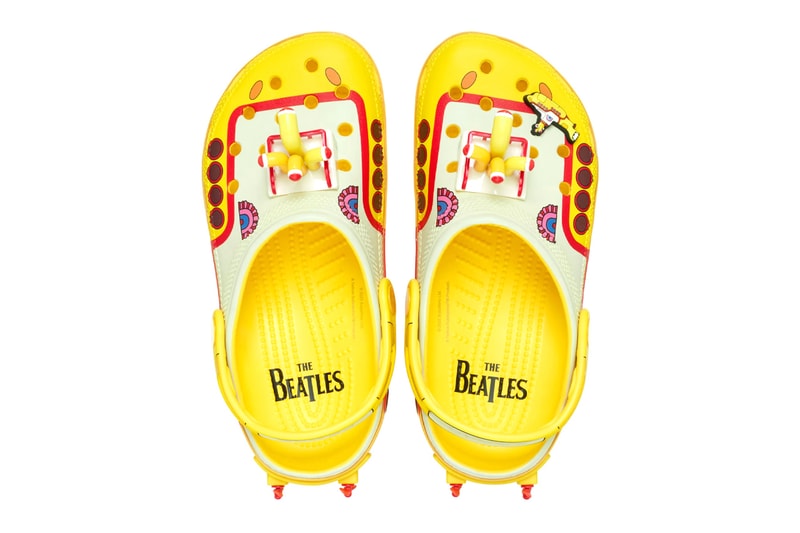 The Beatles Crocs Classic Clog yellow submarine 210895-90H 210893-90H Release Info