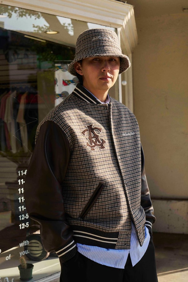 anti country club tokyo american prep ivy league collection metalwood studio cole young shirt varsity jacket hoodie shorts hat stripes checker herringbone