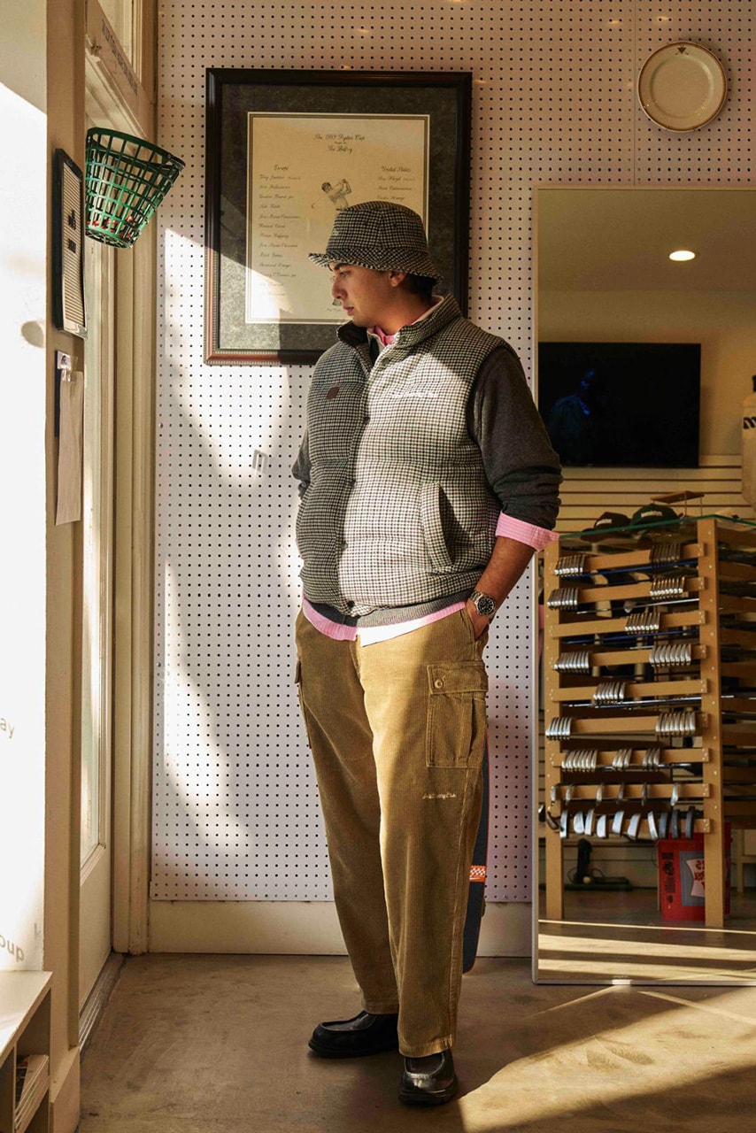 anti country club tokyo american prep ivy league collection metalwood studio cole young shirt varsity jacket hoodie shorts hat stripes checker herringbone