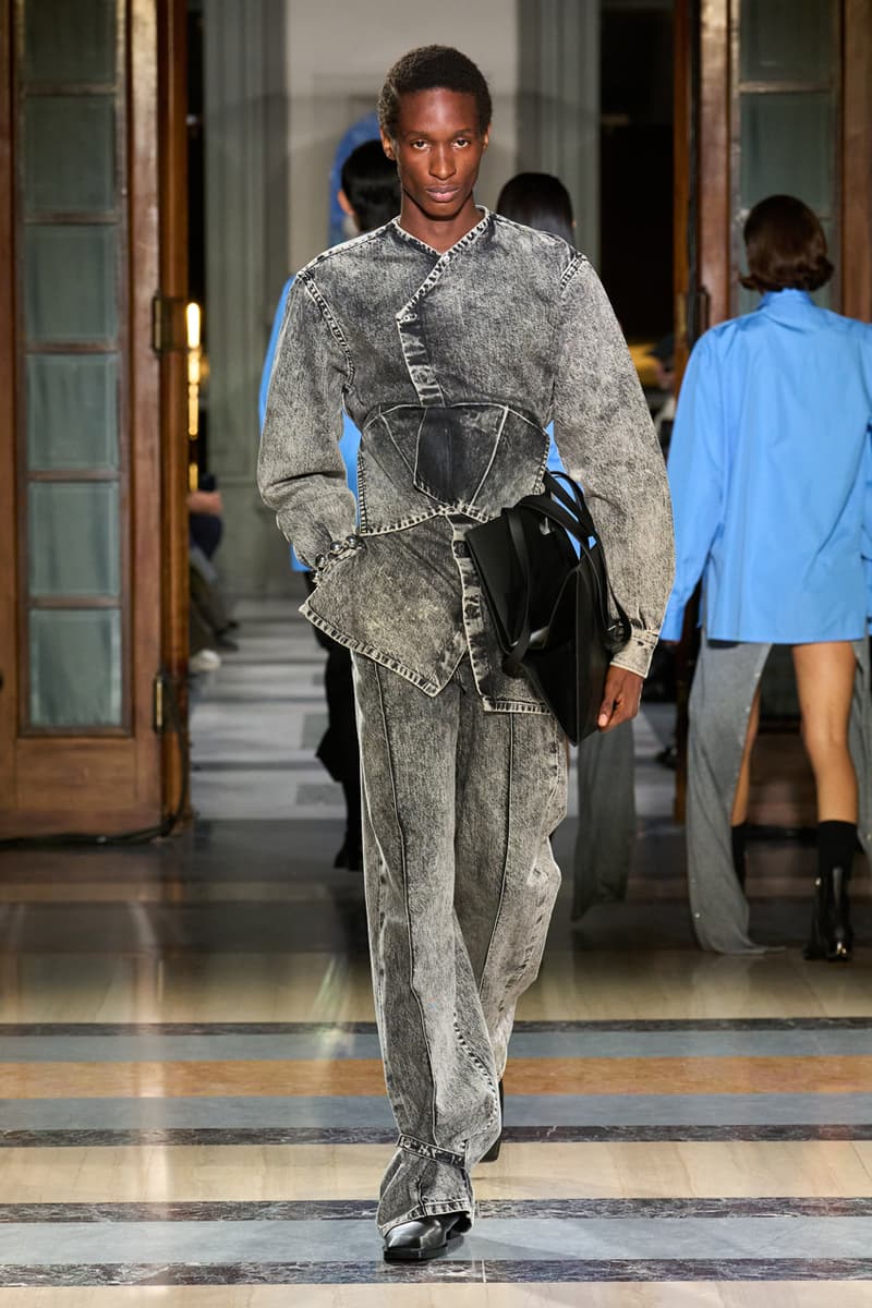 Setchu Fall/Winter 2025 Collection Pitti Uomo 107 Runway Guest Designer Satoshi Kuwata