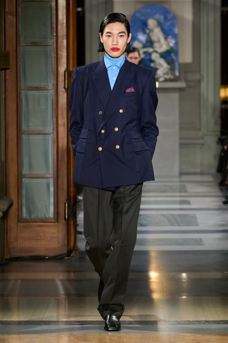 Setchu Fall/Winter 2025 Collection Pitti Uomo 107 Runway Guest Designer Satoshi Kuwata