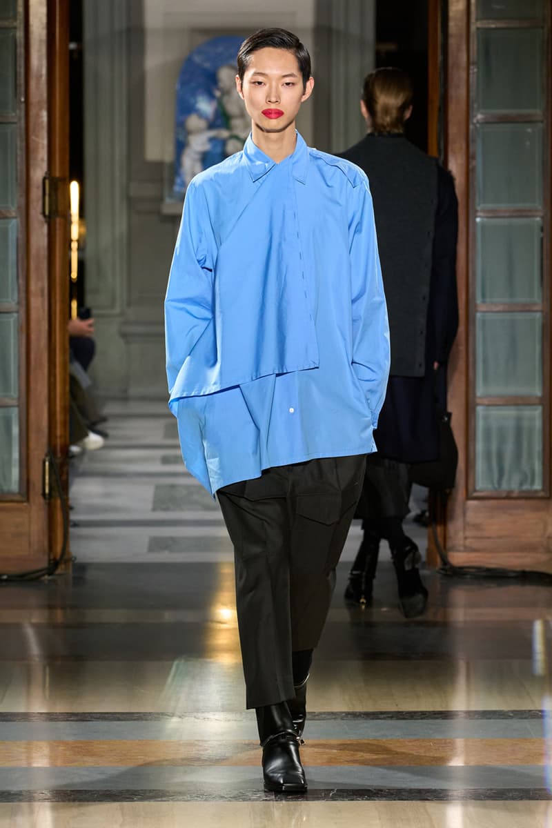 Setchu Fall/Winter 2025 Collection Pitti Uomo 107 Runway Guest Designer Satoshi Kuwata