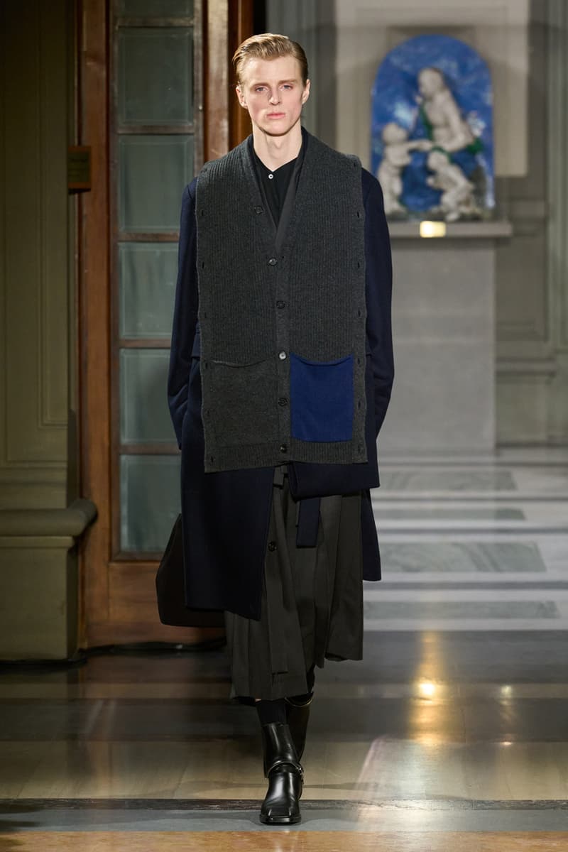 Setchu Fall/Winter 2025 Collection Pitti Uomo 107 Runway Guest Designer Satoshi Kuwata