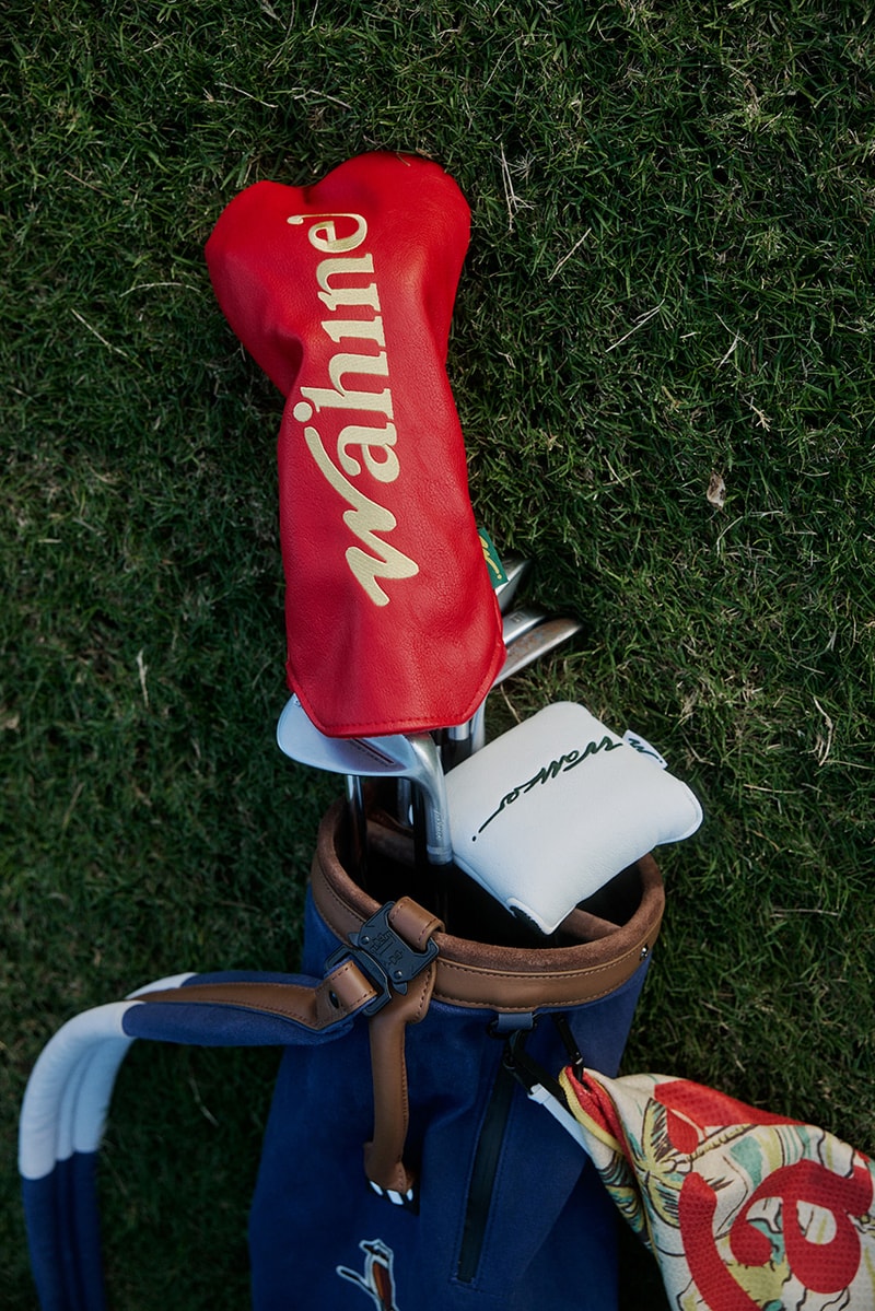 walker golf things wahine evan mock jack fardell australia hawaii collection collaboration apparel polo shorts towel t shirt hat headcover