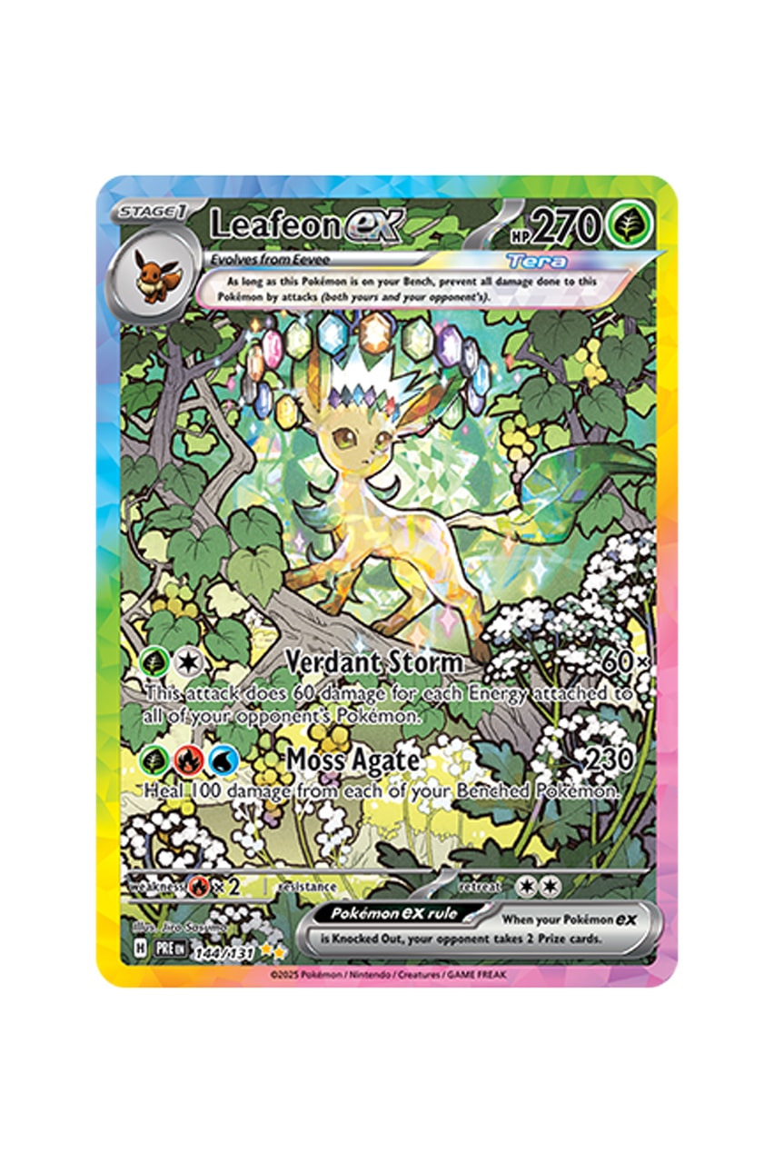 Pokémon TCG: Prismatic Evolutions Illustration Card List release date info store list buying guide photos price Eevee