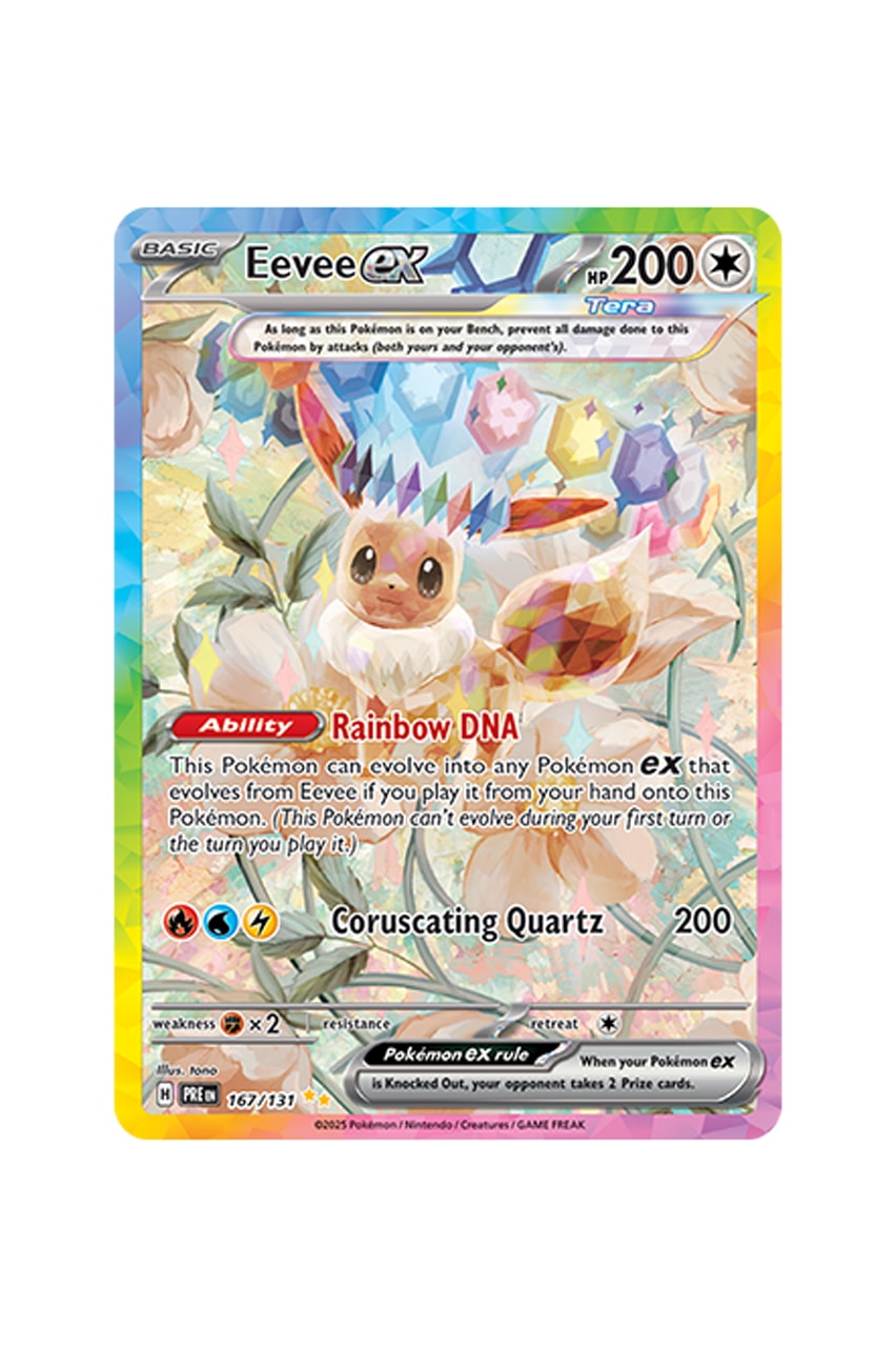 Pokémon TCG: Prismatic Evolutions Illustration Card List release date info store list buying guide photos price Eevee