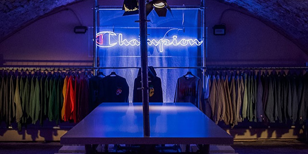 Champion Holds First Pitti Uomo Presentation Since 2018 – 'Champion: A Portrait'