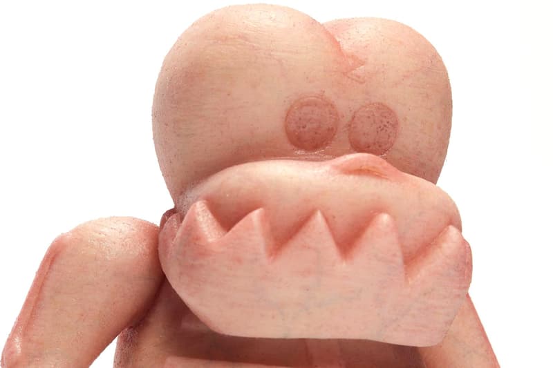 doooo x BOUNTY HUNTER Drop Flesh-Covered Skull-kun art skin release info apparel hoodie japan mother factory artist