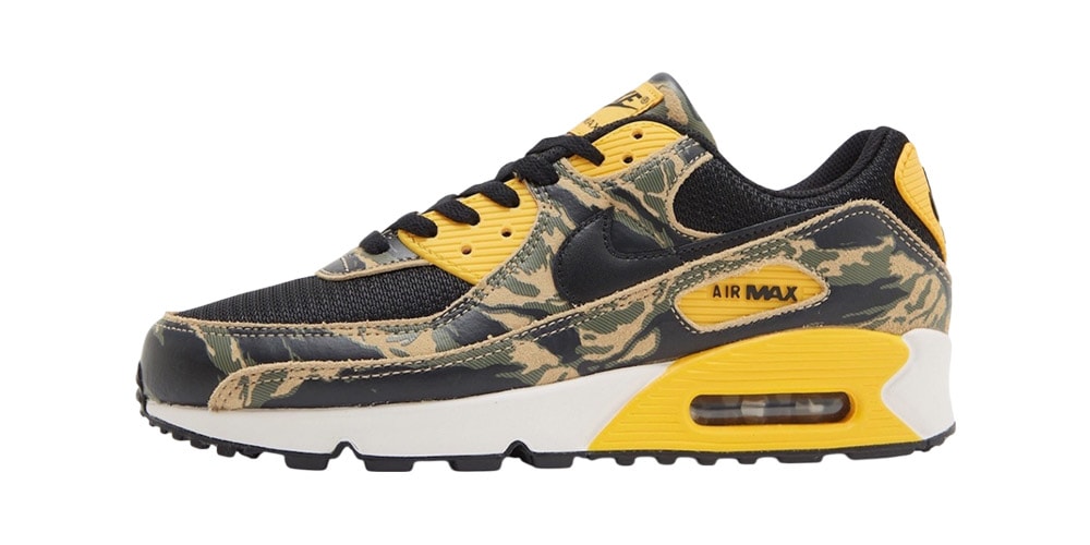 Nike’s “Camo Pack” Adds a Bold Upgrade With the “University Gold” Air Max 90