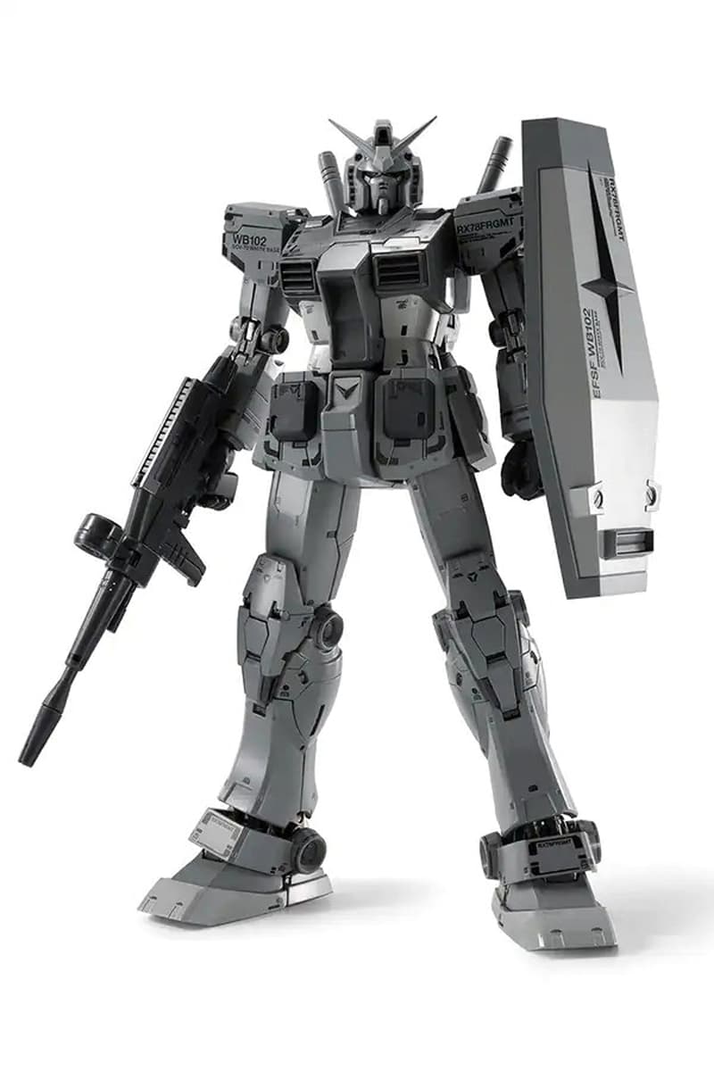 fragment design x Gundam Collaboration First Look Teaser Info RX78FRGMT RX-78 Gunpla