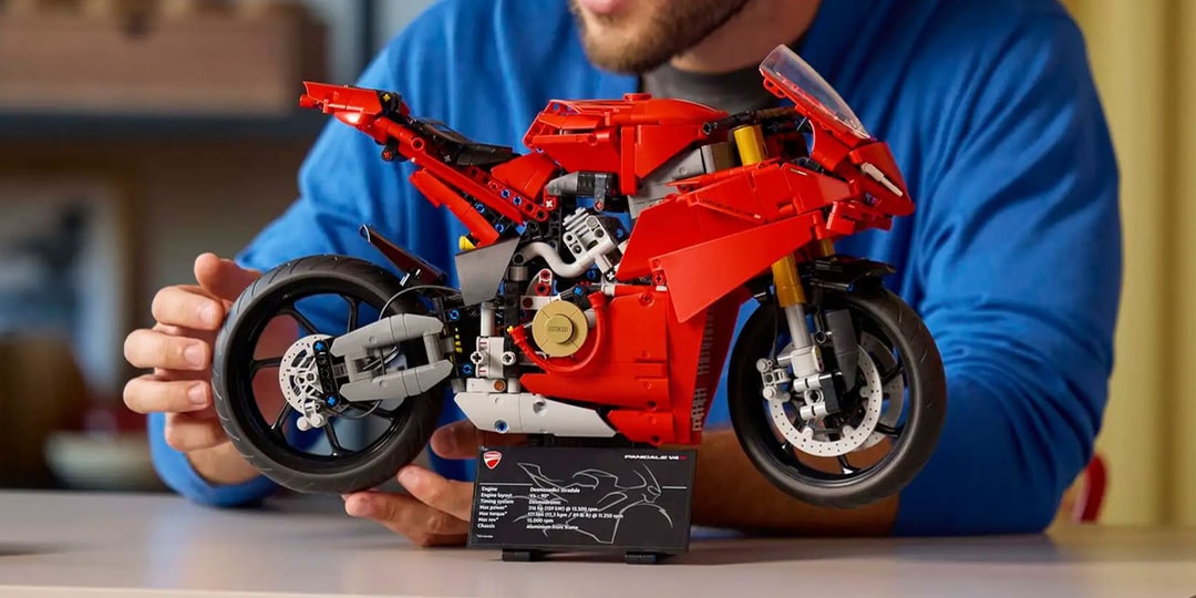 LEGO Unveils Ducati Panigale V4 S Motorcycle