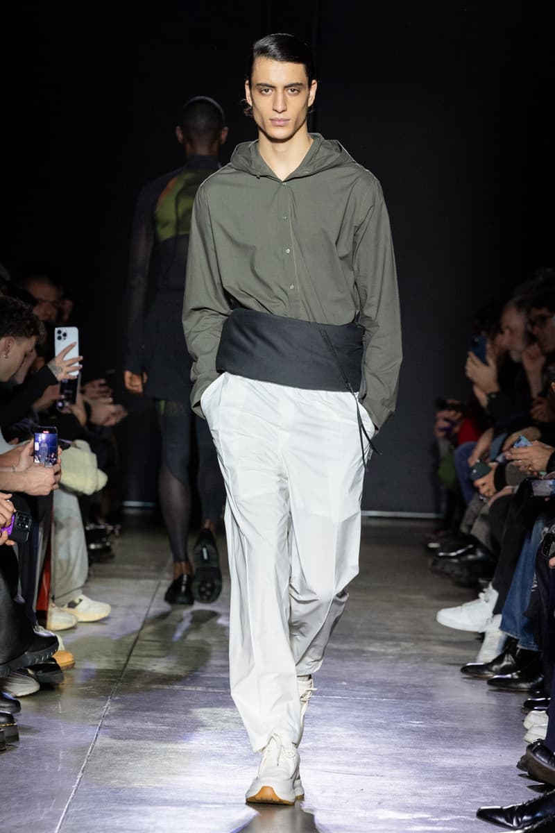 Saul Nash Fall/Winter 2025 Collection Milan Fashion Week Men's FW25 Debut Runway