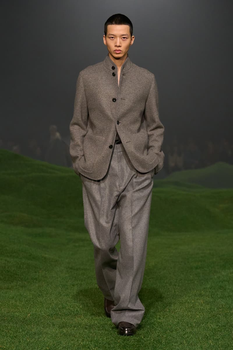 Zegna Fall/Winter 2025 Collection Milan Fashion Week Men's FW25 Alessandro Sartori